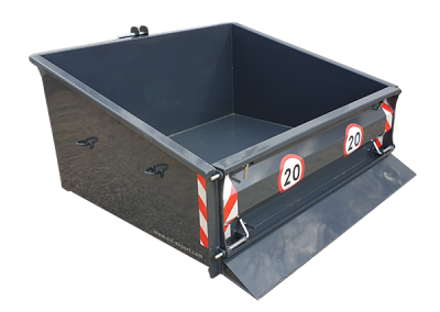 Transport hydraulic cargo box