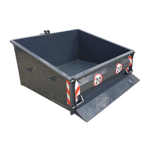 Transport hydraulic cargo box