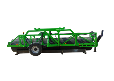 Sectioned Meadow roller – wheel suspension